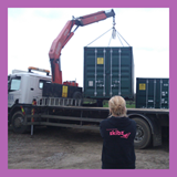 Moving containers on site